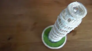 Pisa leaning tower Scale model (Full timelapse)