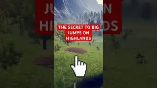 How to get big jumps on highlands in Descenders 