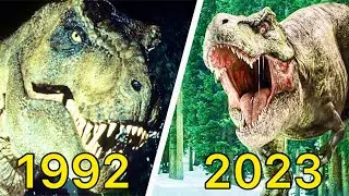Evolution of T-rex 1992-2022 | Jurassic Park, Jurassic World