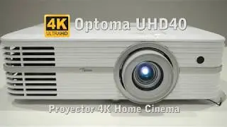 Proyector 4K Ultra HD Optoma UHD40 - ProyectoresOK