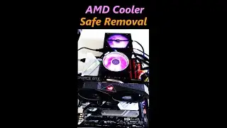 How to Properly Remove an AMD Wraith Prism Cooler from an AMD CPU / Motherboard 