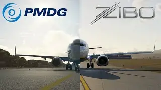 [ZIBO vs PMDG] - LIRN to LIMF - Back in the 737