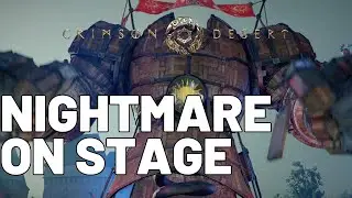 Crimson Desert Nightmare on Stage Boss Fight