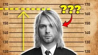 HOW TALL was Kurt Cobain? Was he really a SHORT GUY?