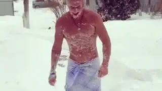 снежные ванны