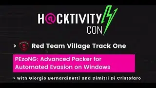 PEzoNG: Advanced Packer For Automated Evasion - Dimitri Di Cristofaro - Giorgio Bernardinetti