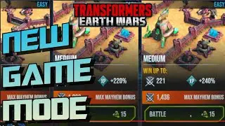 Mayhem! new game mode! Transformers Earth Wars