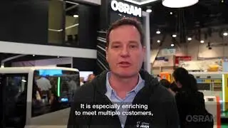 OSRAM at CES 2020 - Experience Photonics, Dieter May, CEO OSRAM Opto Semiconductors