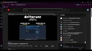 witnessing the deltarune chap 2 release countdown + voicereveal