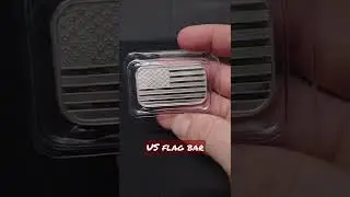 1 oz US flag bar