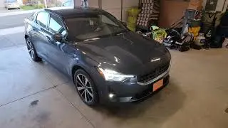 Electric Car Sounds: 2022 Polestar 2 (Dual Motor, Pilot, Plus)