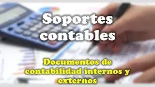 Internal and external accounting supports