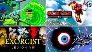 VR Games Based on TV & Movies - Marathon | Rick & Morty | Iron Man | The Exorcist | Twilight Zone