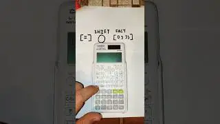 Casio fx-115 ES Factorizing Integers #math