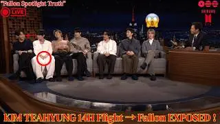 Kim Taehyung Airport Moment 2026 Goes VIRAL! NYC FREEZES & Fallon Spotlight EXPOSED !