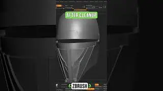 ZBRUSH..Hardsurface CLEANUP 