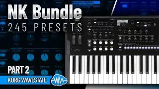 BEST SOUNDS NK BUNDLE - 245 PRESETS | KORG WAVESTATE | SOUND LIBRARY | Part 2