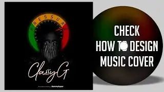 How to design a MUSIC COVER | CorelDRAW
