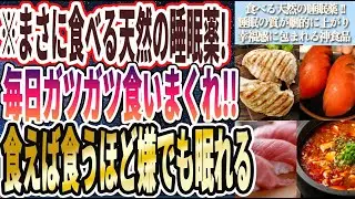 【毎日ガツガツ食え】「コレ食えば食うほど幸せになり、とろけるように嫌でもぐっすり眠れちゃいます...」を世界一わかりやすく要約してみた【本要約】