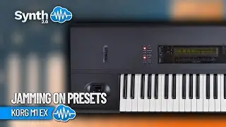 Korg M1 Ex jamming on presets ( Synthcloud )