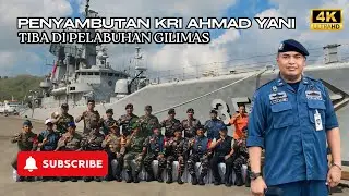 Acara penyambutan kapal KRI Ahmad Yani dalam rangka operasi keamanan 2024
