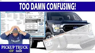 5 Reasons Why Buying a New Truck like 2021 Ford F-150 is Awful