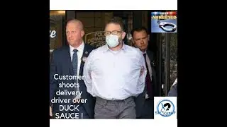Hateful MALE KAREN  follows and SHOOTS delivery driver over DUCK SAUCE !! What the DUCK???