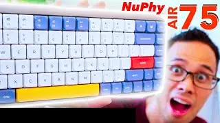 Unboxing Nuphy Air 75 Keyboard & Nuphy Wrist Rest Initial Impressions (with Sound Test!)