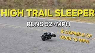 TRX4 HIGH TRAIL BODY ON A ARRMA SENTON & MY 1/24 FMS FMT COLORADO SLOW-MOTION JUMPING MY STEPS!