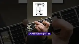 Mysterious Progression 😵 #guitar