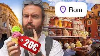 Ich TESTE das BESTE EIS in ROM ITALIEN