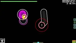 simple neon | a true minimalistic neon skin for osu!standard