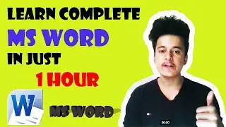|ms word complete in one video| ms word tutorial for beginners|.