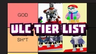 The Only VALID Sans Undertale Last Corridor Tier List