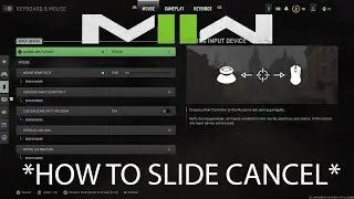 HOW TO SLIDE CANCEL IN MW2 + SETTINGS