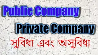 Private & Public Company: Advantages, Disadvantages । Emon’s