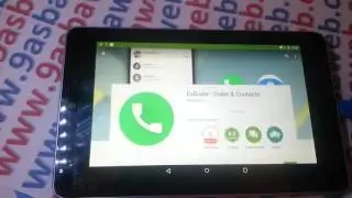 الدرس 124| شرح اجراء المكلمات على تابليت  Asus Google Nexus 7