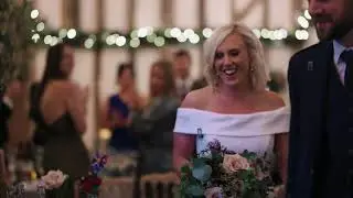 Sioned & Donald's Wedding Highlight Video 31.12.19 - Winters Barns Canterbury