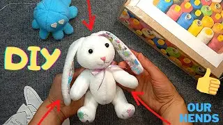 Как сшить зайчика 🐇 - Мастер-класс Заяц 🐰🐇 своими руками
