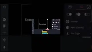 How To Make Scan Reader Text Animation in Kinemaster | Kinemaster New Effect Video Editing