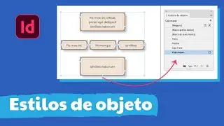 Cómo usar ESTILOS de OBJETO en InDesign y ahorrar tiempo