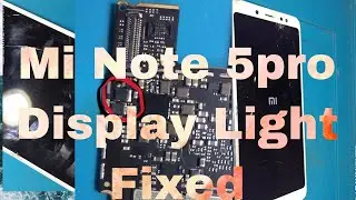 MI REDMI NOTE 5 PRO DISPLAY LIGHT PROBLEM NO LIGHT ON DISPLAY