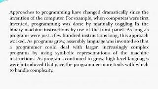 Java's Lineage - Java  ( The Birth of Modern Programming: C, The Need for C++, Set for Java,
