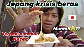 Makan NATTO yang katanya bisa bikin muntah ❗️kira kira muntah ngga ya❓️