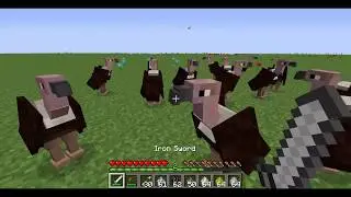 Me Playing Around With a Bird Mod For Minecraft