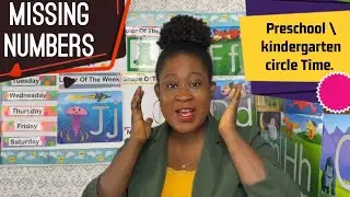 Preschool/kindergarten Circle- Missing number
