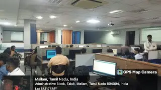 IOT WORKSHOP AT KAMARAJ ENGINEERING COLLEGE