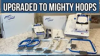Unboxing my Hoop Master Station & Mighty Hoops |Upgraded to Magnetic Hoops Finally!