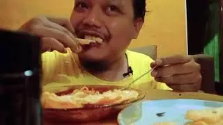 Sarapan Pagi Menu Mie Goreng dan kerupuk Singkong #mukbang #makan #trending