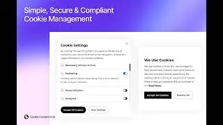 Cookie Consent Hub — Cookie banner & visitor choices (intro)